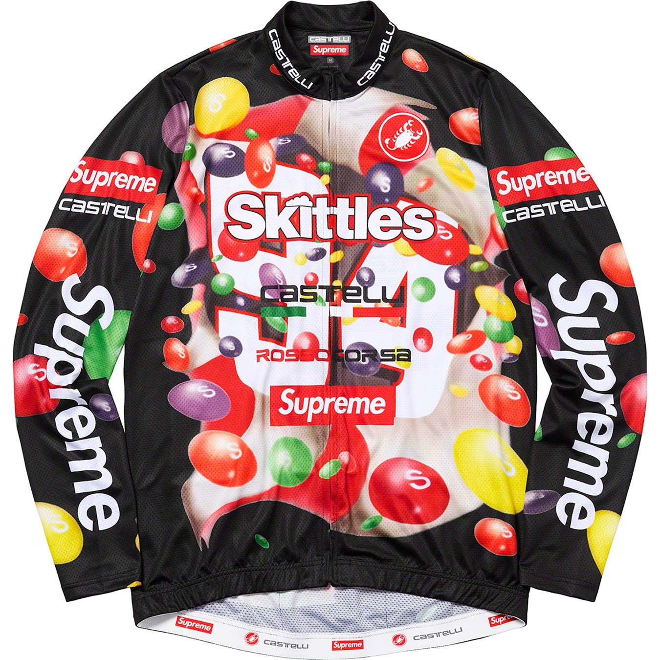 Supreme®/Skittles®/<wbr>Castelli L/S Cycling Jersey view 6